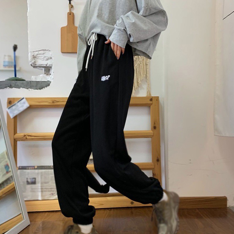 Quần Thể Thao Lưng Cao Chất Liệu Co Giãn Phong Cách Hàn Quốc | BigBuy360 - bigbuy360.vn