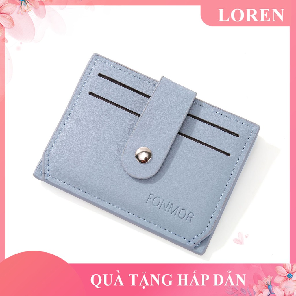 Ví nữ đẹp cầm tay mini da mềm cao cấp đựng thẻ nhiều ngăn VNO1