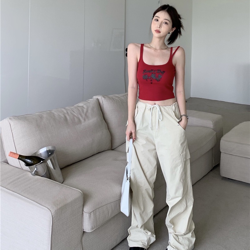 Áo Sát Nách Dây Mảnh Thiết Kế Đơn Giản