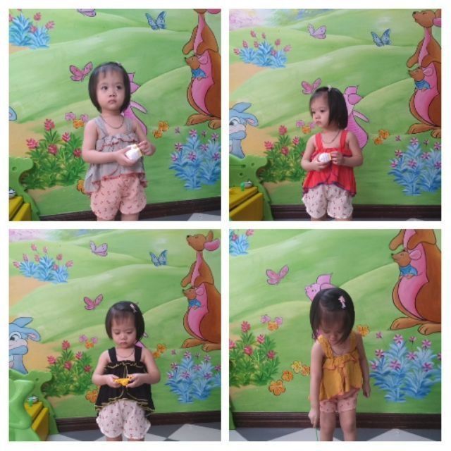 Áo bé gái từ 8-22kg