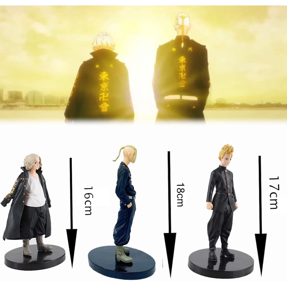 Mô Hình Nhân Vật Hanagaki Takemichi Trong Tokyo Ghoul 17cm