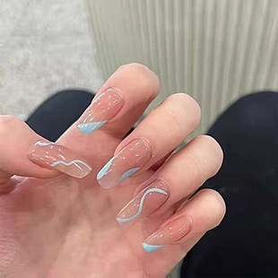 Hộp 24 Móng Tay Giả Trang Trí Nail R351-R400