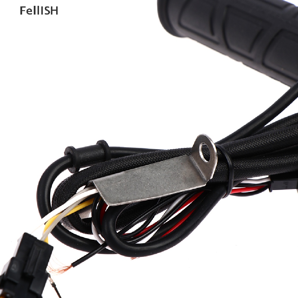 Tay Lái Sưởi Ấm Điện Tử 22mm Có Thể Điều Chỉnh Cho Xe Máy 439br