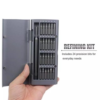 25 trong 1 phillips torx xẻ rãnh bộ tua vít sửa chữa điện thoại di động bộ dụng cụ
