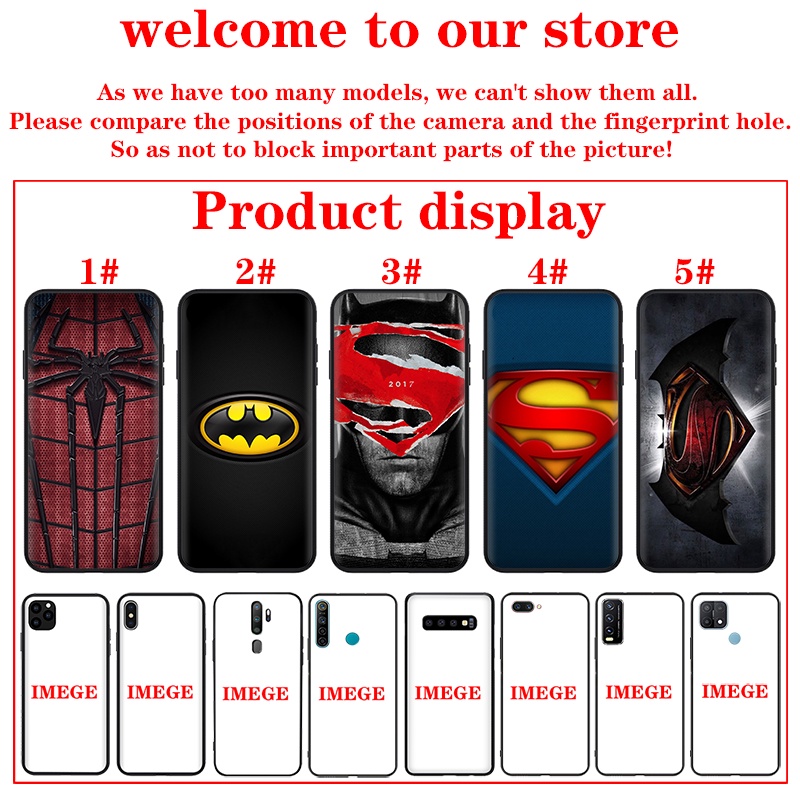 Soft Case Samsung S7 Edge S8+ S9+ S10+ Lite Plus S10E PhoneCase Casing XA183 Super Hero Spider Man And Captain America Silicone TPU Cover