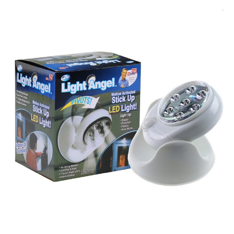 Đèn led cảm ứng LIGHT ANGEL  xoay 360 độ