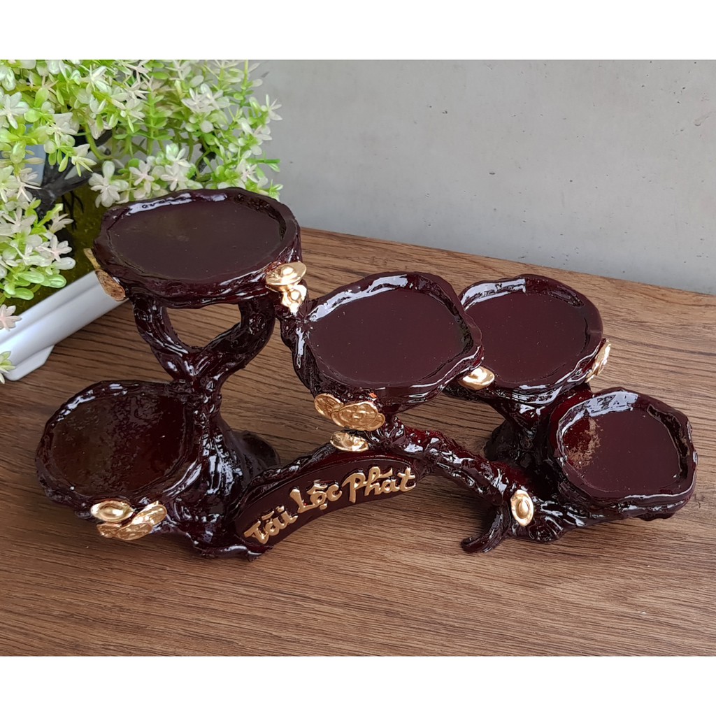 Chân đế ngang 5 ô Tài Lộc Phát - mẫu mới thuần Việt ánh vàng | BigBuy360 - bigbuy360.vn