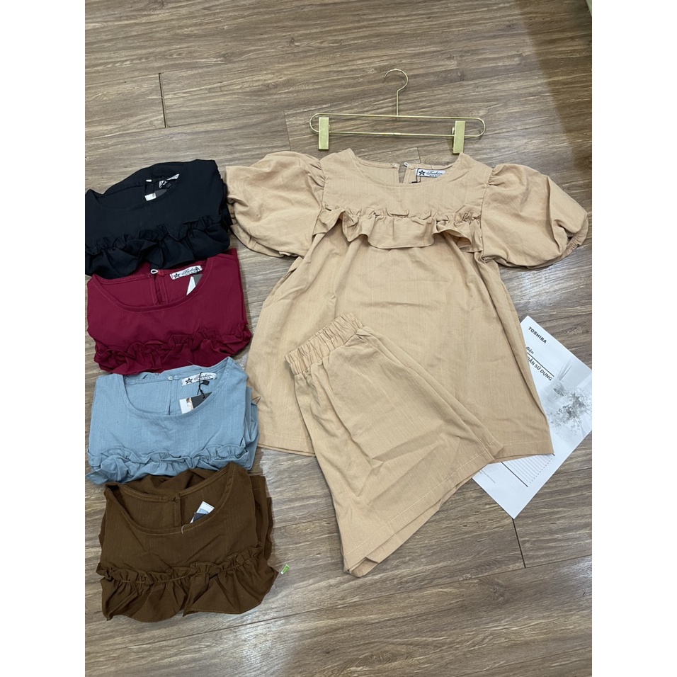 Sét peplum bèo bigsize Kim Ngân 50 đến 90 kg  sét thiết kế mặt têt