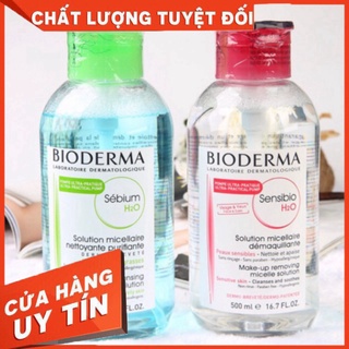 Freeship toàn quốc - tẩy trang bioderma senbio 500ml chính hãng