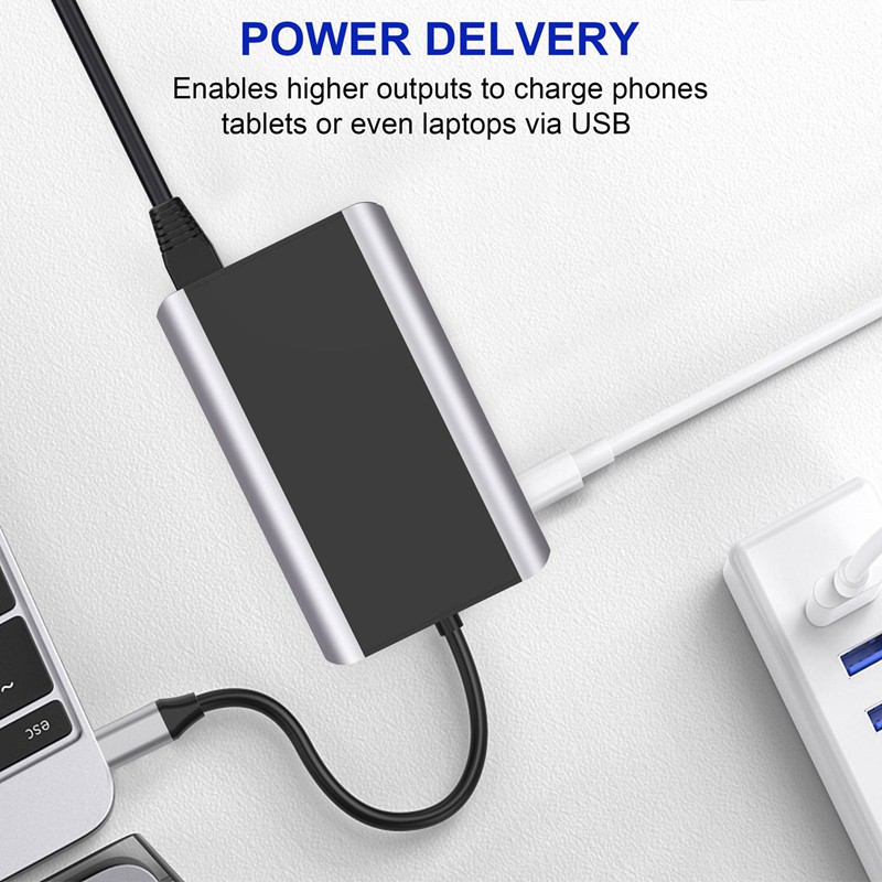 Bộ Chuyển Đổi Cổng Type-C Sang Usb 9 Trong 1 Cho Laptop | BigBuy360 - bigbuy360.vn