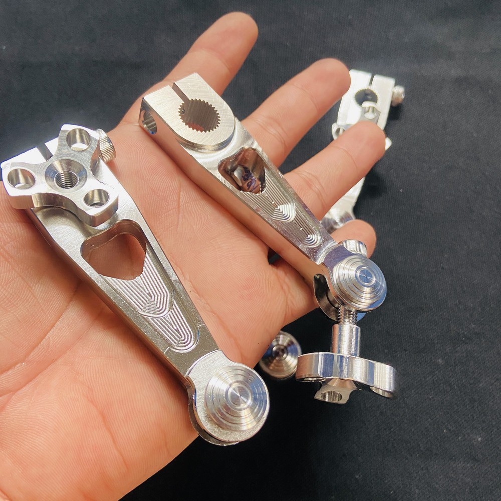 PÁT THẮNG ĐÙM XE MÁY INOX 304 SÁNG BÓNG, CÓ THỂ GẮN PÁT THẮNG TRƯỚC HOẶC SAU CÁC DÒNG XE WAVE, DREAM, SIRIUS, JUPITER...