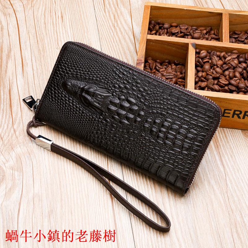 ☜ ̅❆Ví da cá sấu thật kẹp tiền thời trang cho nam | BigBuy360 - bigbuy360.vn