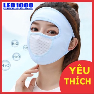Khẩu trang ninja - khẩu trang ninja vải có kính chắn bụi