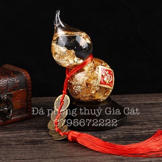 Hồ lô phong thuỷ thờ thần tài có hộp đẹp y hình