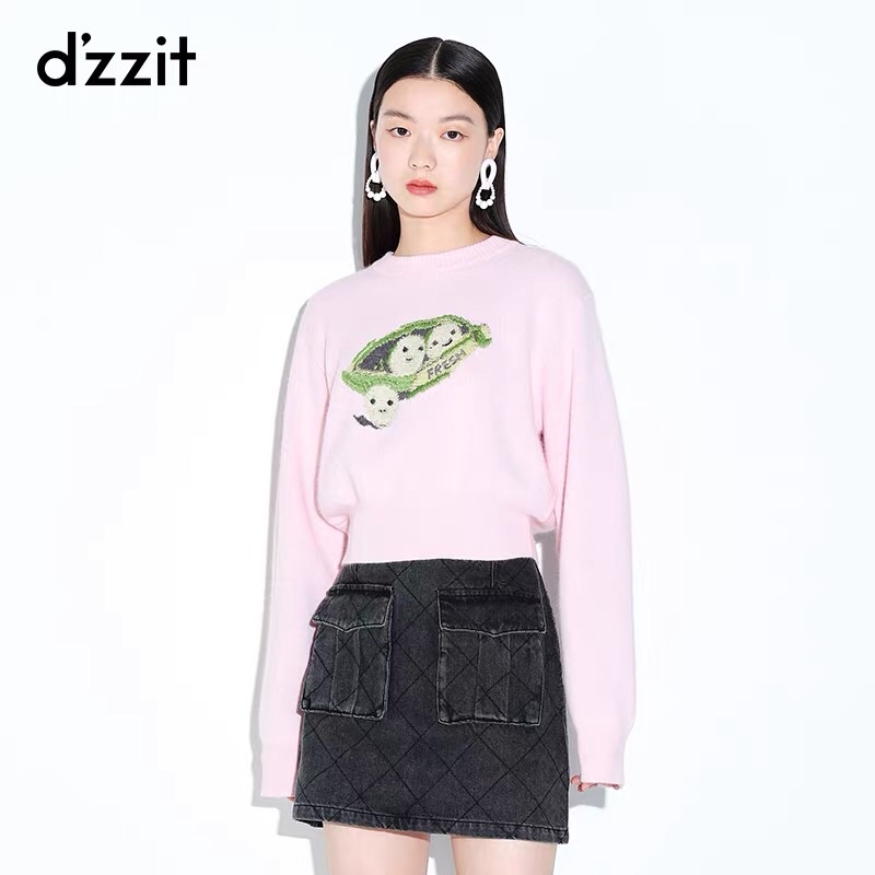Áo len hồng Dzzit