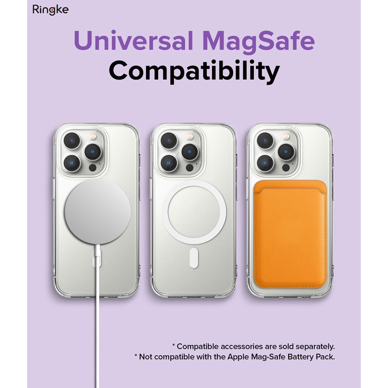 Ốp Lưng IPhone 14/14 Plus/14 Pro Max RINGKE Fusion Magnetic - Matte Clear