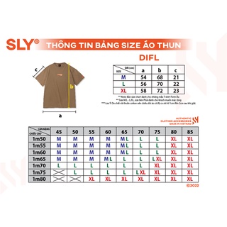 Áo Thun SLY DIFL màu nâu
