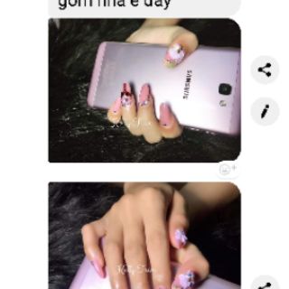 gel gôm, móng úp, chổi đắp gel