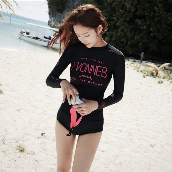 Bộ bơi 2 mảnh dài tay YVONNEB