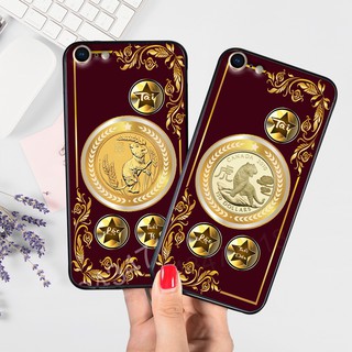Ốp kính cường lực tài lộc iphone 7_8 ốp điện thoại cao cấp bapshoppe
