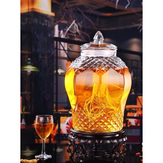 Bình Ngâm Rượu/Trái Cây/Sâm Thuỷ Tinh Kim Cương
