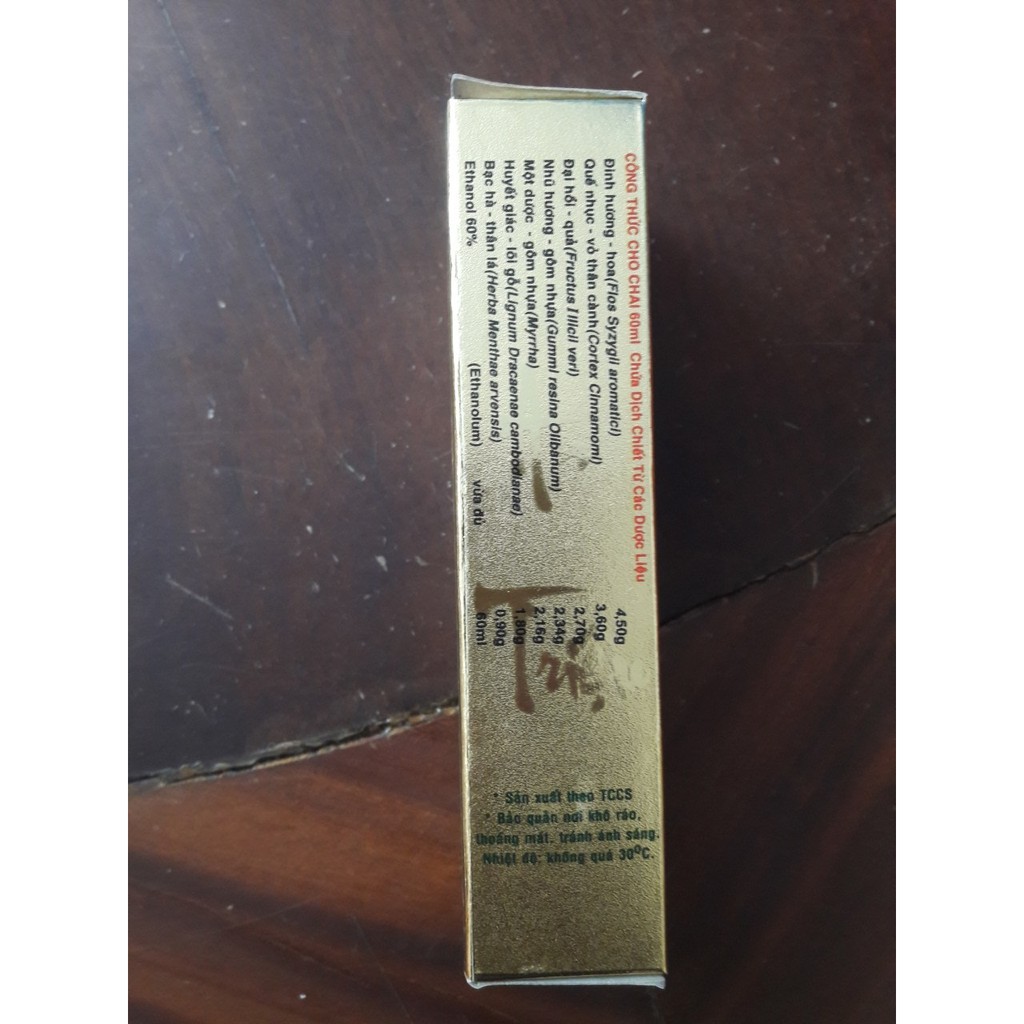 CỒN XOA BÓP ĐA DỤNG AN TRIỆU VAN XỊT 60 ML