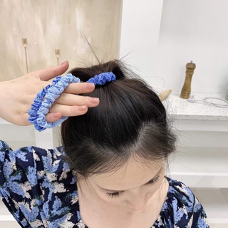 🌈Set 3 chiếc chun cột tóc Scrunchies mini