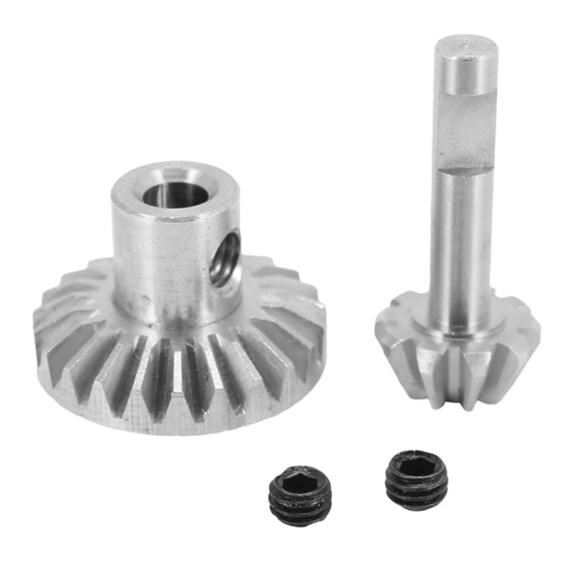 Bộ bánh răng trục truyền động bánh răng trục trước và sau bằng thép 4 cái cho các bộ phận nâng cấp WPL B24 B36 C14 C24 MN D90 MN99S