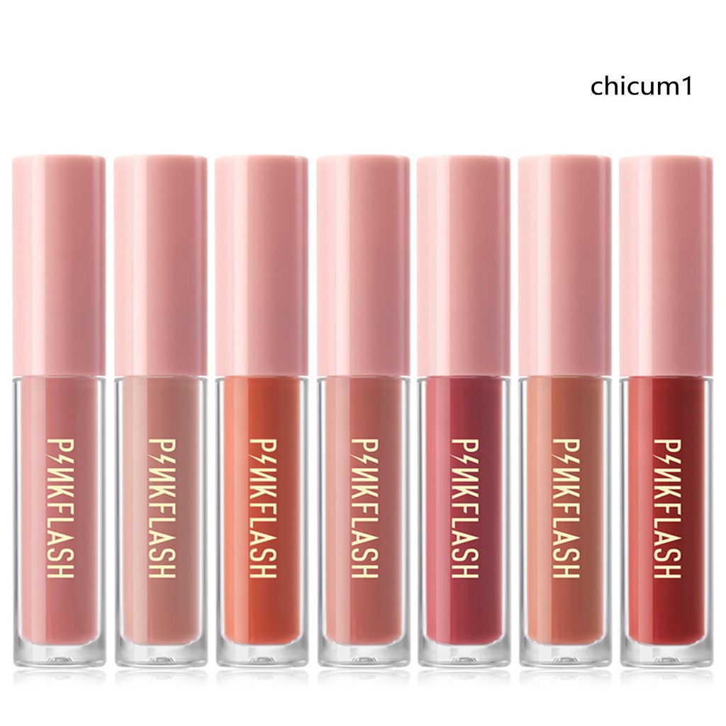 [Hàng mới về] Son môi dạng lỏng dưỡng ẩm màu sắc cuốn hút trang điểm lâu trôi thời trang