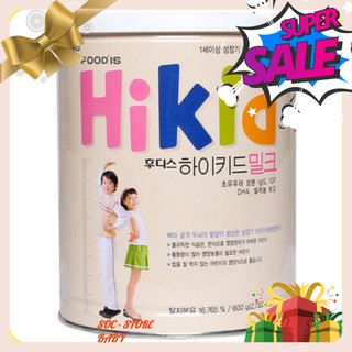 [Mẫu mới - Date 2024] Sữa bột HIKID vị vani 600gr - Hàn Quốc