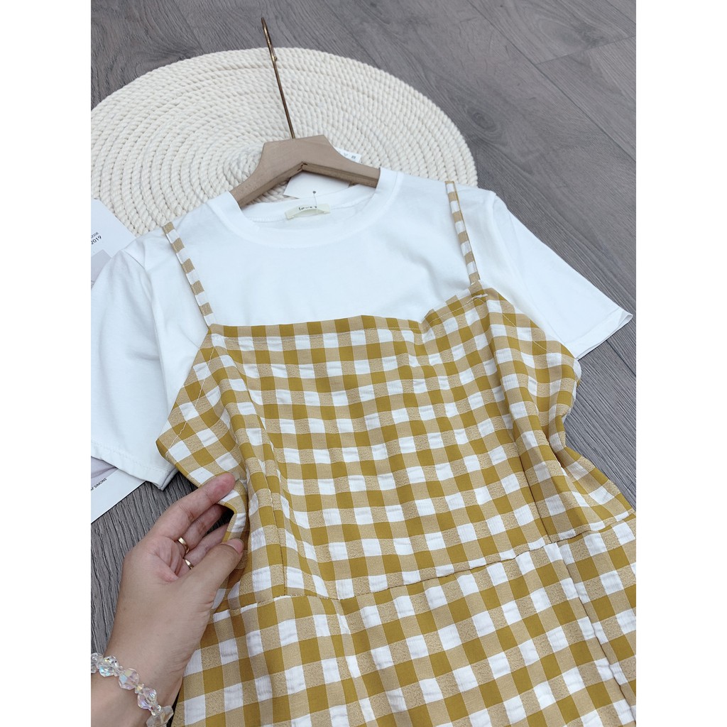 Set đồ nữ cá tính, set váy liền thân đi chơi sang chảnh mùa hè đẹp 8A00167 | BigBuy360 - bigbuy360.vn