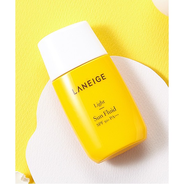 ☀️Kem chống nắng dạng lỏng, kiểm soát dầu, chống nước Laneige Light Sun Fluid SPF50+/PA+++ 50ml☀️