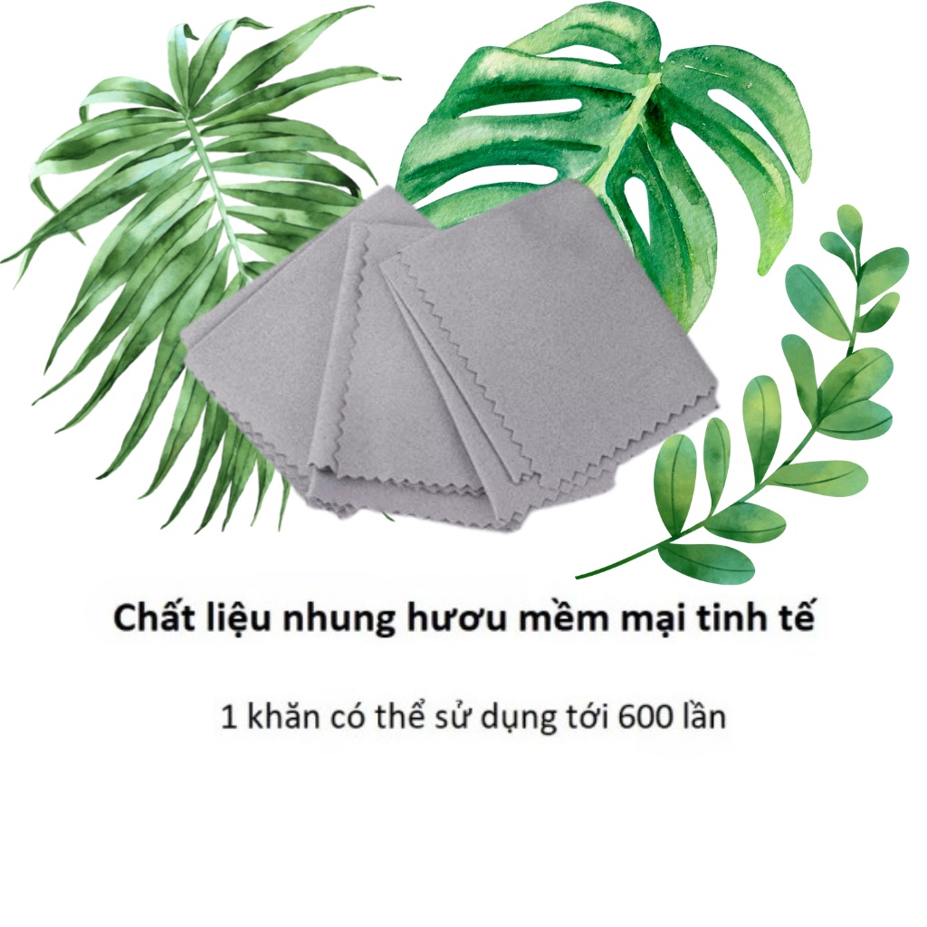 Combo 10 Khăn lau nano OLD SCHOOLMATE, Khăn lau chống bám hơi nước, hơi nước không bám vào kính