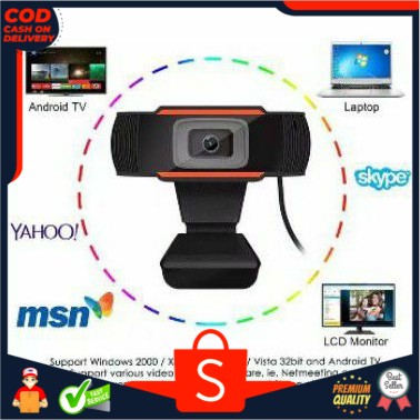 Webcam Tự Động Cho Pc Laptop Desktop Hd720P Aa1