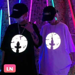 🎃🌠🎃VIDEO ÁO THUN UNISEX PHẢN QUANG MẶT TRĂNG CÔ GÁI CHẤT COTTON LOẠI 1