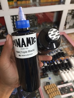 Mực xăm Dynamic Zuper Triple Black 240ml