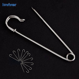 Pin kim loại lớn Loviver 4 Inch 10 chiếc
