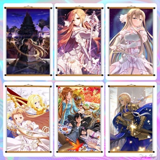 Poster Vải Anime Sword Art Online