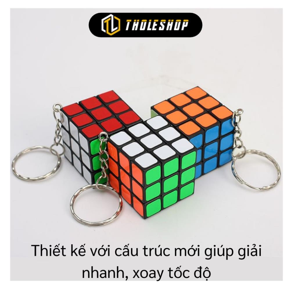 Móc khóa đồ chơi - Móc Khóa Hình Rubik rèn luyện trí nhớ, sự thông minh, sáng tạo 5674