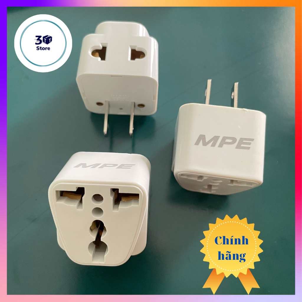 Phích cắm chuyển 2 chân ra 3 chân