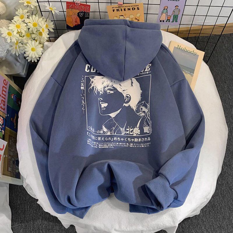 Áo Hoodie Hoạt Hình Mẫu Mới Hot Trends, Áo Hoodie Convert Tay Bồng Form Thụng Mũ 2 Lớp Dày Dặn, Phong Cách Trẻ Trung