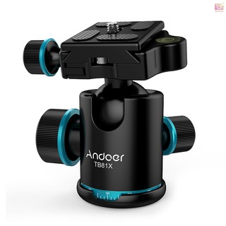 Đầu bi xoay 360 độ cho tripod tb81x cho tripod monopod dslr camera kèm 3pcs 1 / 4