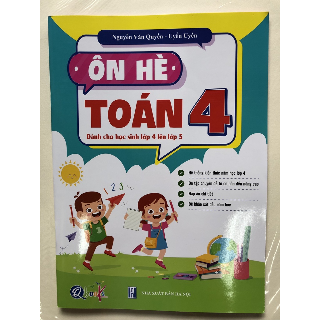 Sách - Ôn Hè Toán 4 - Dành cho học sinh lớp 4 lên lớp 5