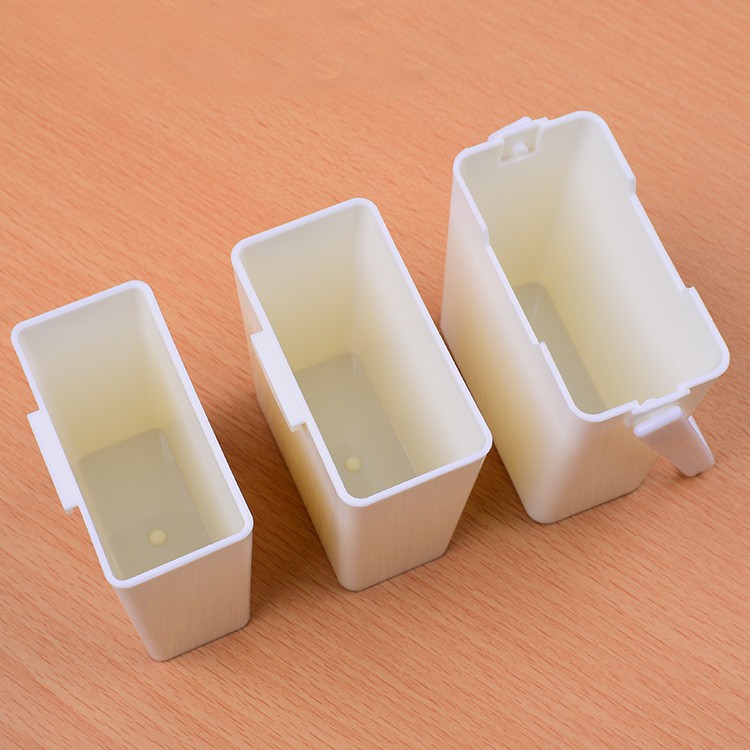 SeamiArt Bộ 3 xô nhựa nhỏ tiện dụng đa năng