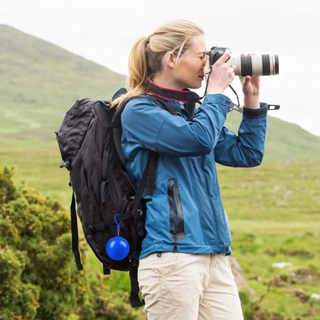 Bóng Áo Mưa Dùng 1 Lần Chống Thấm Nước Baju Hujan Dewasa