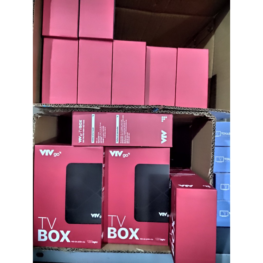 Box VTVGo New - V3- 2021 - Có kèm điều khiển giọng nói chính hãng VTVGO