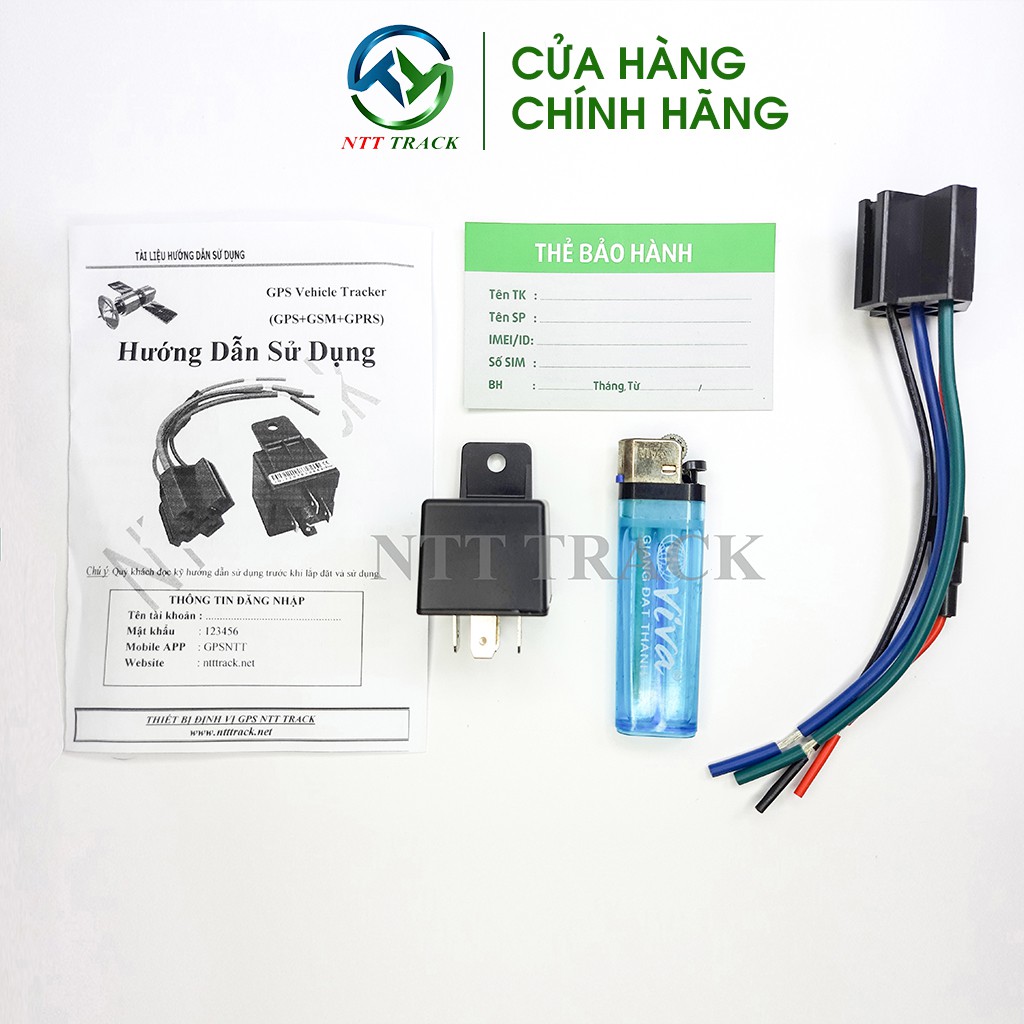 Định vị xe máy ô tô định vị không dây NTT Track | BigBuy360 - bigbuy360.vn