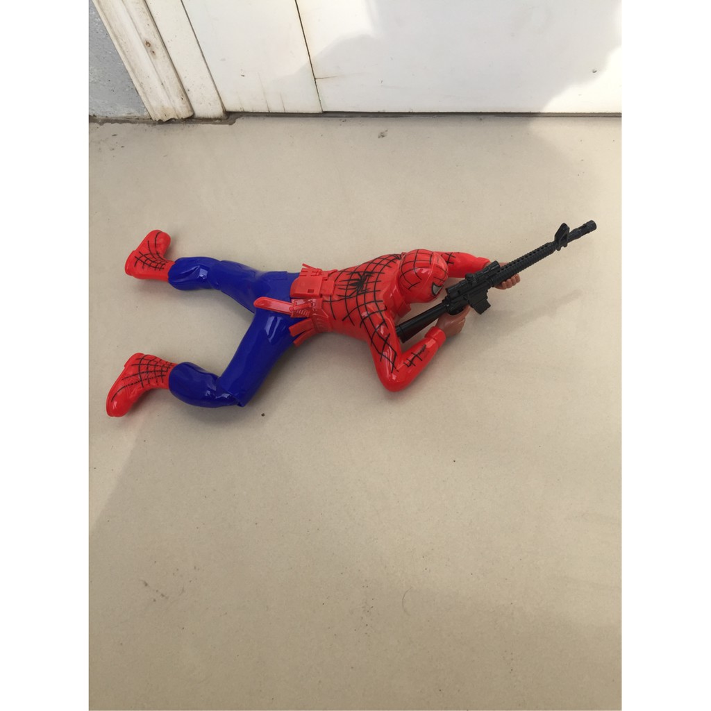 Người nhện vừa bò bắn súng chạy pin có âm thanh - spiderman01