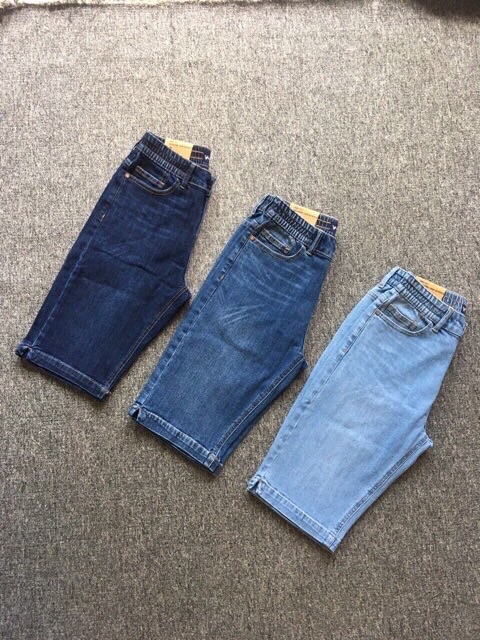 QUẦN JEANS NỮ LỮNG LƯNG THUN BA MÀU VỪA CẬP BẾN NHÀ EM NHA CẢ NHÀ SIZE ĐẠI