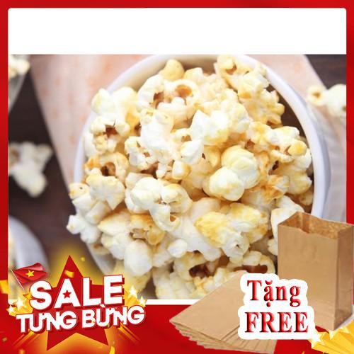 Túi 1KG Ngô mỹ USA-L1 chuyên nổ bắp rang bơ tại nhà Tặng kèm 03 Túi giấy đựng bỏng ngô